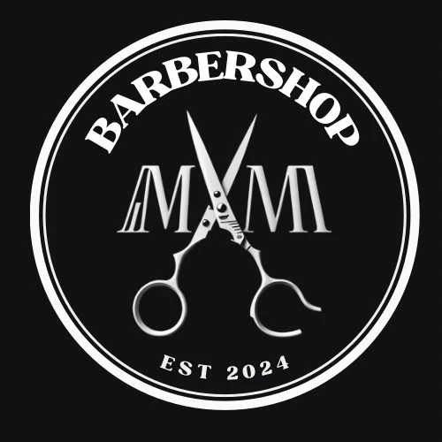 Logotipo de Barbershop M&M